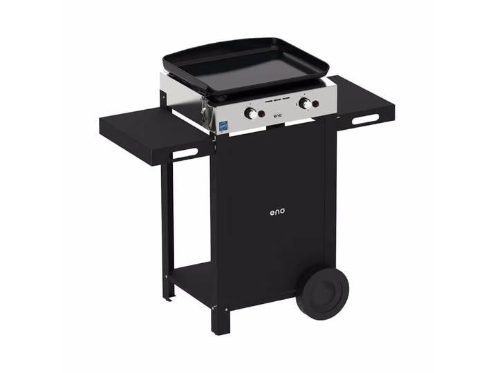 ENO Combo Plancha Initial 50 Gasgrill – Plancha Grill – schwarz