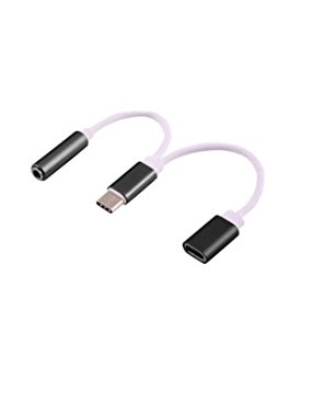 Delock Adapter Audio USB Type-C Stecker> Klinkenbuchse 14 cm weiß Audio/Multimedia Digital/Daten 0,14 m Weiß (65913)