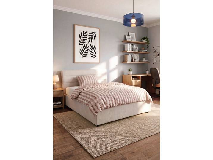 Polsterbett Sienna Beige ca. 120x200cm