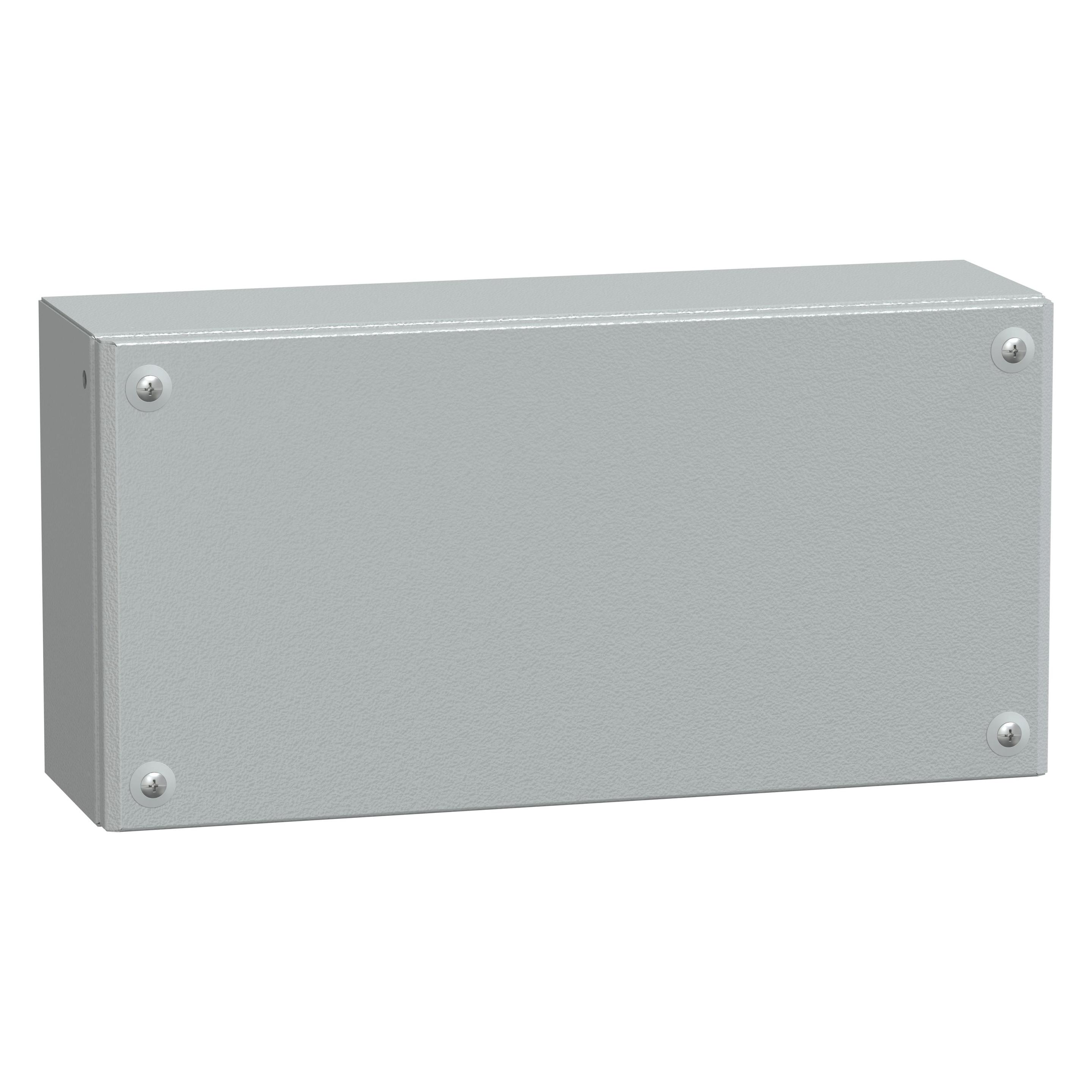 Schneider Electric IP66 Mild Steel enclosure 200x400x120mm (40 cm, 20 cm) (NSYSBM204012)