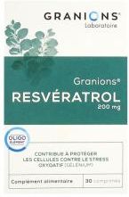 Granions Resvératrol 200 mg 30 Comprimés - Boîte 30 comprimés