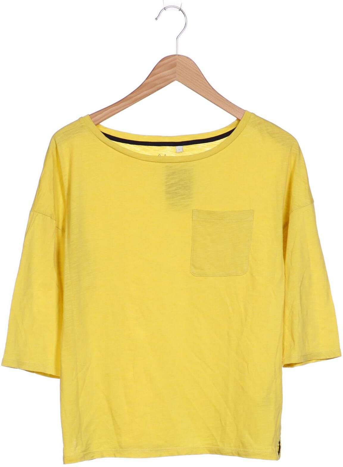 Boden Damen Langarmshirt, Gelb, Gr. S, Baumwolle - Second Hand