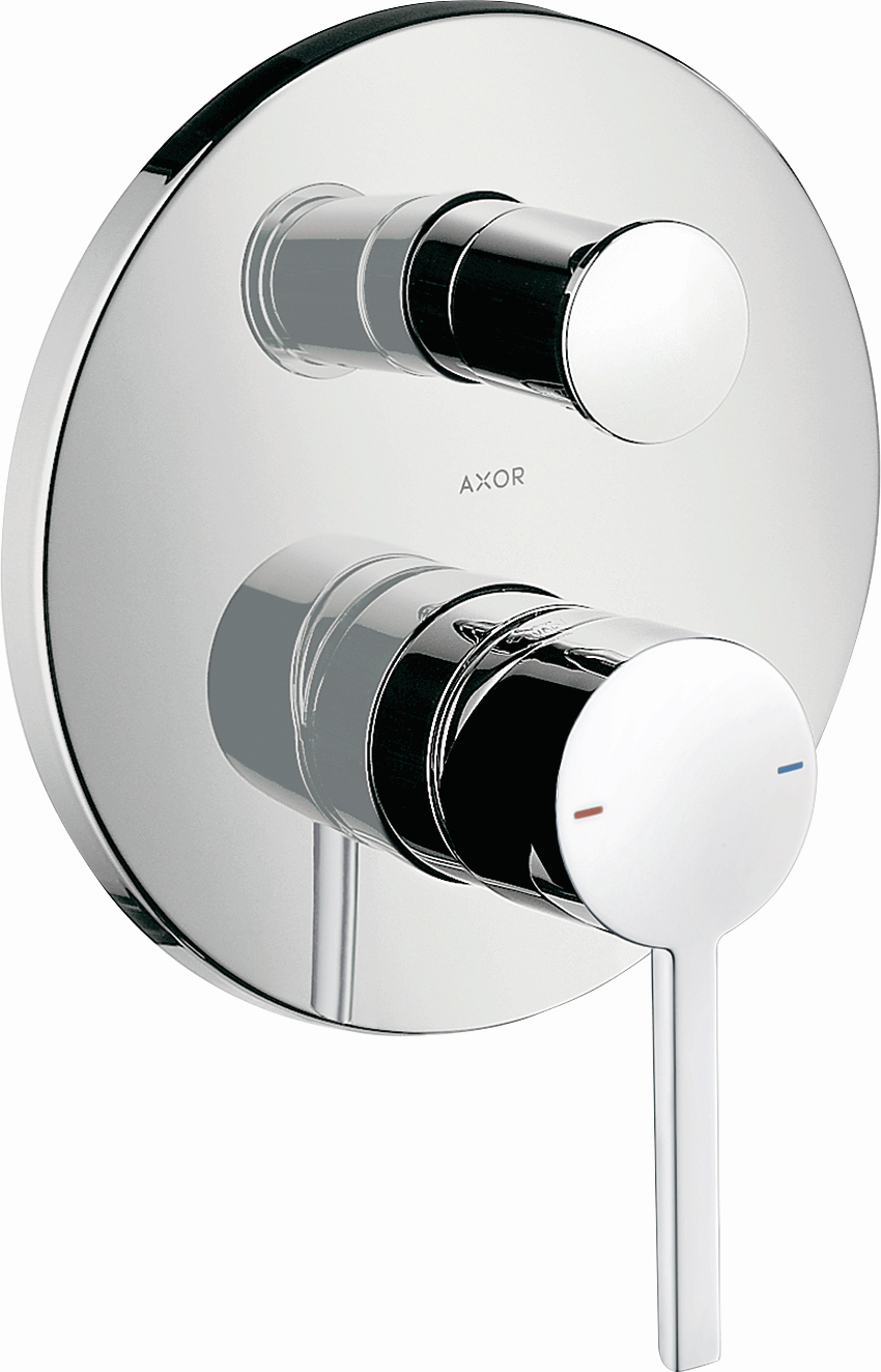 Axor Starck hansgrohe 10427000 chromé, poignée à levier, combinaison de sécurité