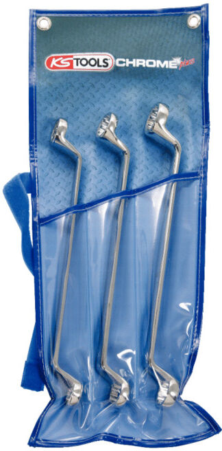 KS Tools CHROMEplus Jeu de clés polygonales, 3 pcs. (518.0843)