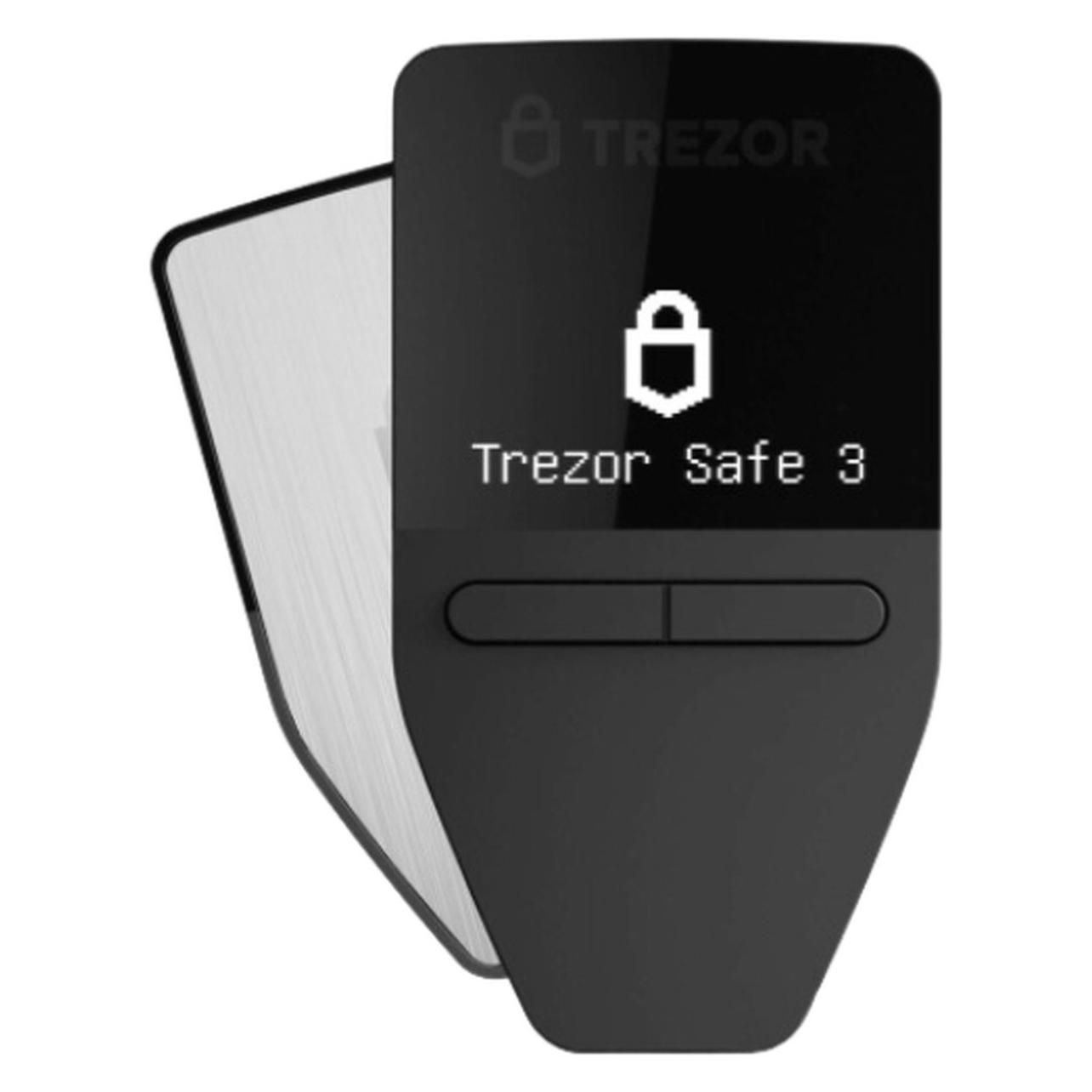 Trezor Safe 3 (Bitcoin, Cardano, Ethereum Classic) (SLATS3SS0B1100)