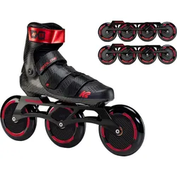 K2 REDLINE SET 125 Inline Skate 2025 + Frame Pack 110mm/88A + Rollenset ILQ 9 Pro - 40