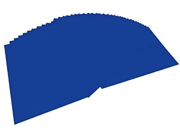 folia Bringmann - Gekleurd papier A4-100 vellen navy (36)
