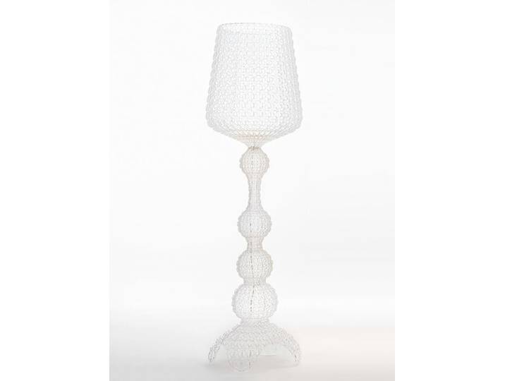 Kartell LED-Stehleuchte Kabuki transparent, Designer Ferruccio Laviani, 165 cm