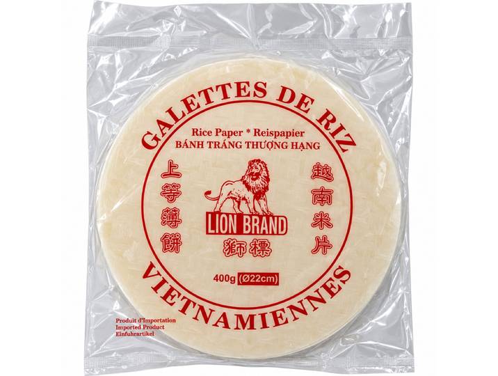 Lion Brand Galettes de riz 22 cm 400 g