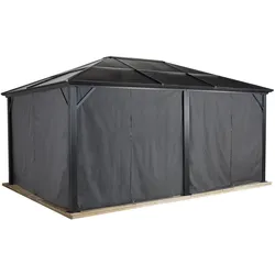 Sojag Pavillon Meridien 12x16 Vorhänge