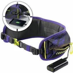 coocazoo Hüftgurt TecCheck mit Power Pack violet - 12