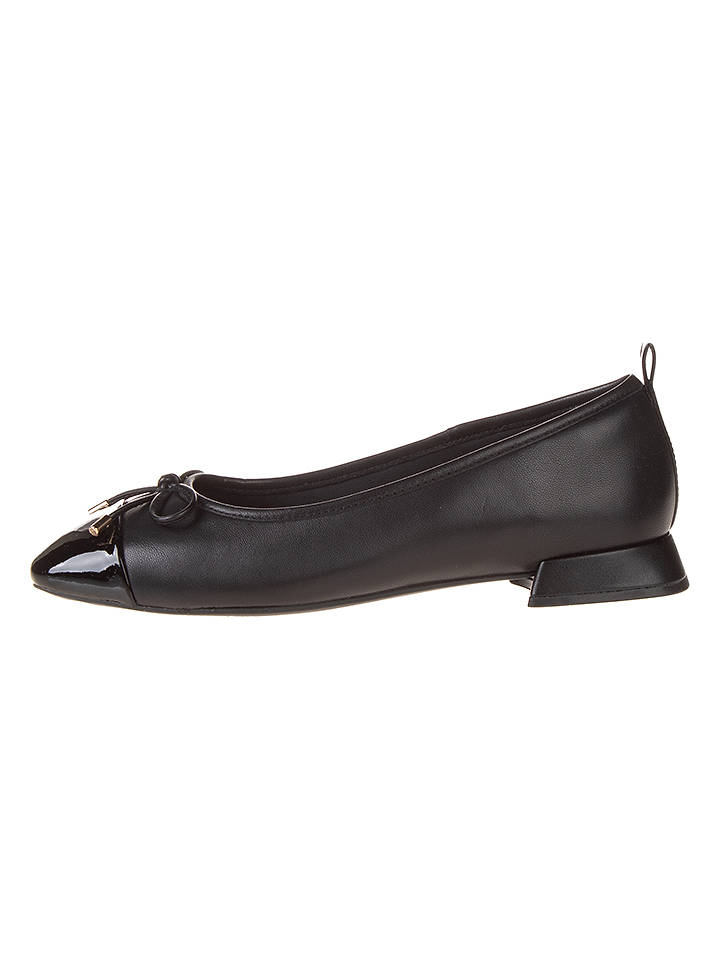 Clarks Leder-Ballerinas "Ubree15 Poppy" in Schwarz - 41