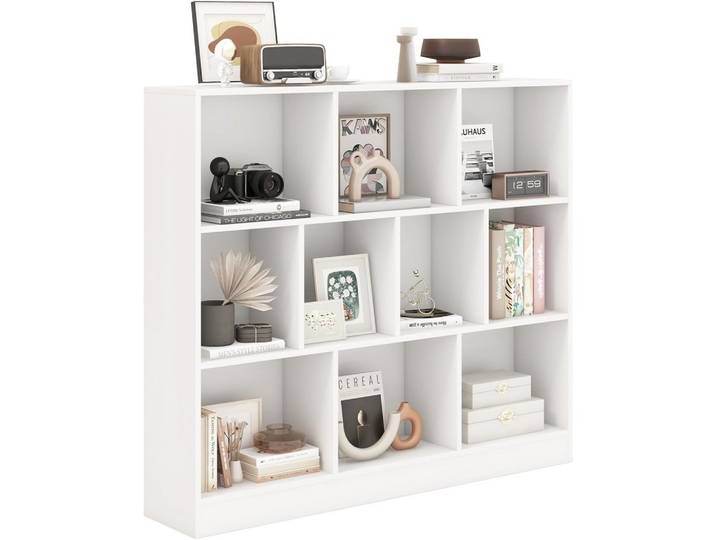 BÜCHERREGAL Weiß