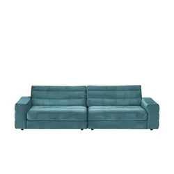 Big Sofa  Scarlatti ¦ blau ¦ Maße (cm): B: 296 H: 83 T: 125.0