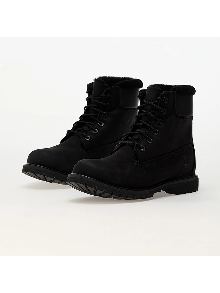 Timberland Leder-Boots "Premium 6" in Schwarz - 39