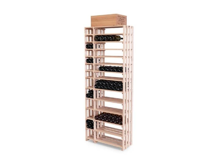 CaveauStar Oecoplan Weinregal CS-Medio-25 78 × 32 × 200 cm 132-160 Flaschen