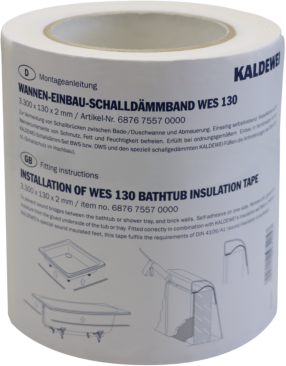 Kaldewei Wannen-Einbauband 687676540000 zur Schalldämmung und Trennung