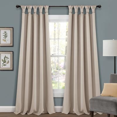 The Gray Barn Blazing Pitchforks Blackout Window Curtain Panel Pair