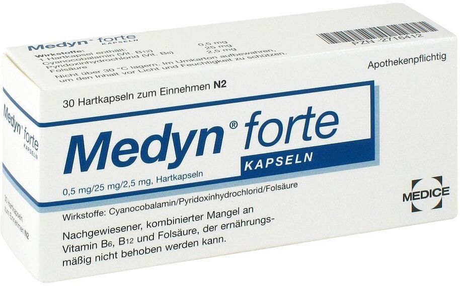 Medyn forte bei Erschöpfung durch Vitamin-Mangel