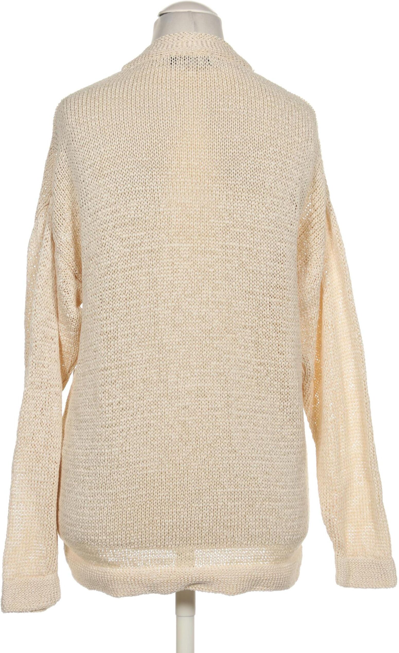Nice Connection Damen Strickjacke, Beige, Gr. EU 36, Baumwolle - Second Hand