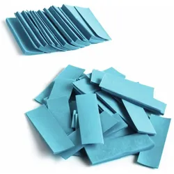 TCM Slowfall Konfetti rechteckig 55x18mm, hellblau, 1kg