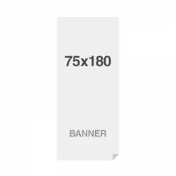 Premium Banner No-curl PP Folie 220g/m2, matte Oberfläche, 750x1800mm