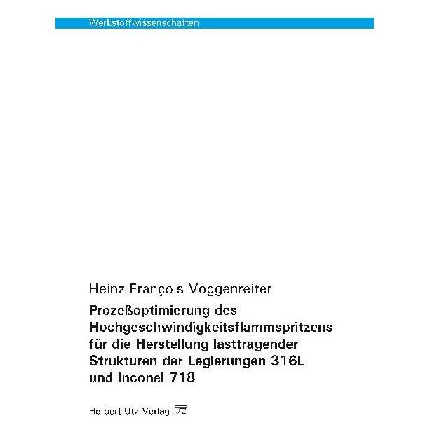 UTZ Verlag Voggenreiter:ProzeÃoptimierung des Hoch (Deutsch, Softcover, Heinz François Voggenreiter) (55984108)