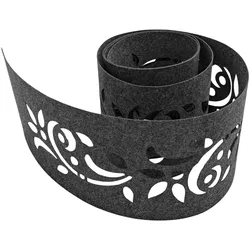 zaun|zu® Sichtschutzstreifen Design Vlies dekor Floral1 Einzelstreifen