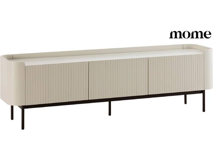 MOME TV-Möbel WILLA 180cm cremefarben