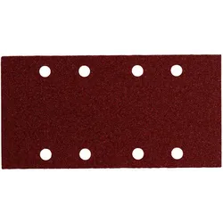 Metabo 10 Stk. Haftschleifblätter 93x185 mm P 100 (625768000) Für Furniere, Vollholz, Polyester, Stahl- und Edelstahlbleche, NE-Metalle, Leichtmetalle