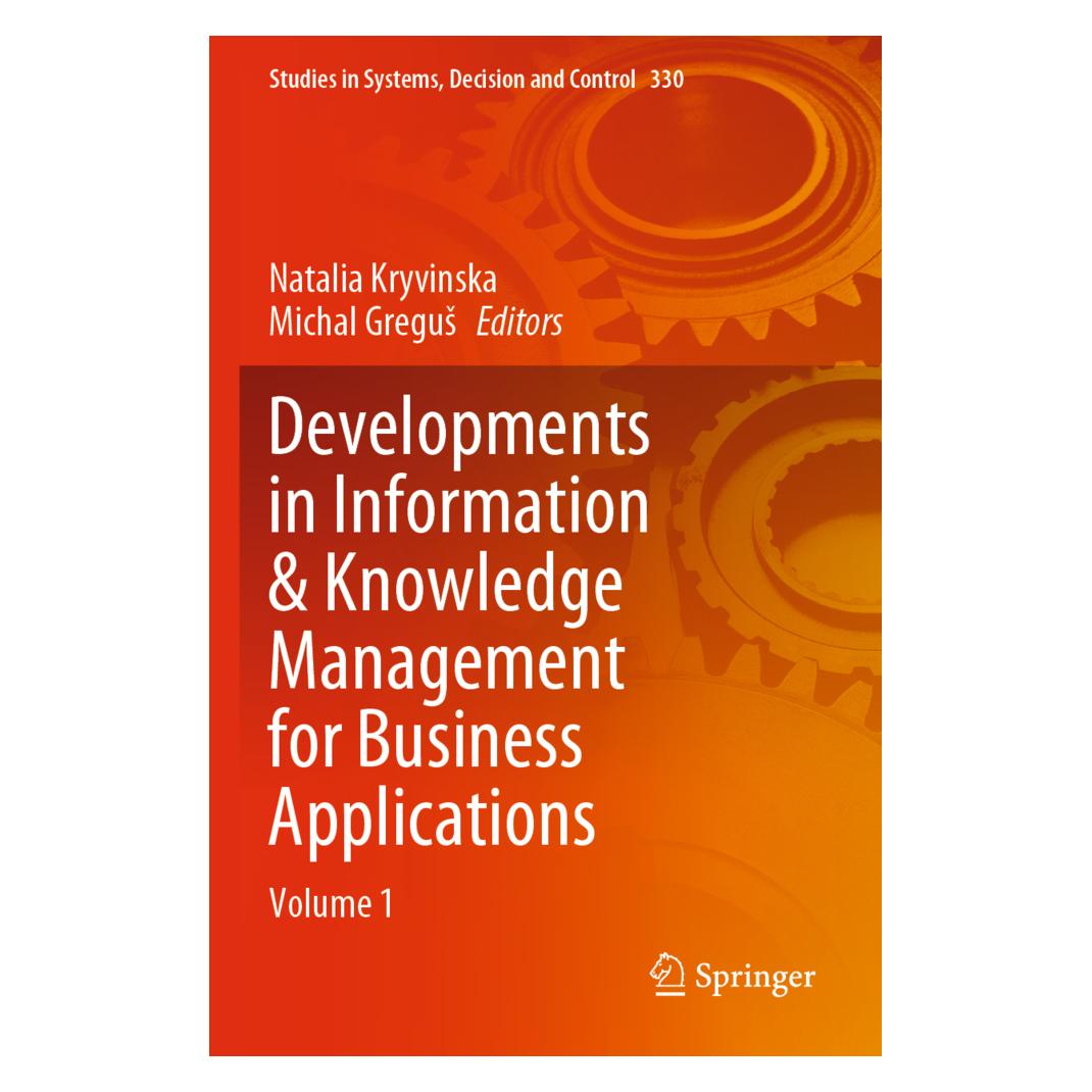 Springer Developments in Information & Knowledge Management for Business Applications (Englisch, Softcover, Michal Gregus, Natalia Kryvinska) (56223917)
