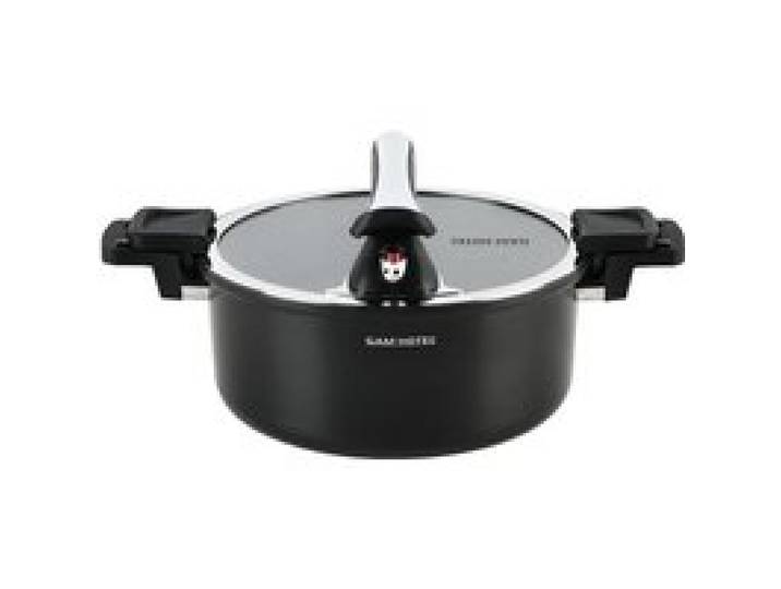Cuiseur 28 cm - Noir - Temps de cuisson rapide