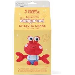 Creative Amigurumi-Kit Krabbe, Handarbeitsset, Mehrfarbig