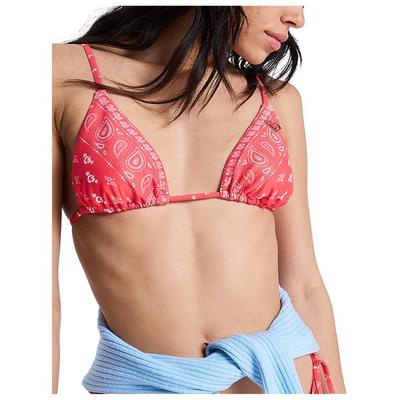 Roxy - Women's Beach Bandana Tiki Tri - Bikini-Top Gr XS rosa