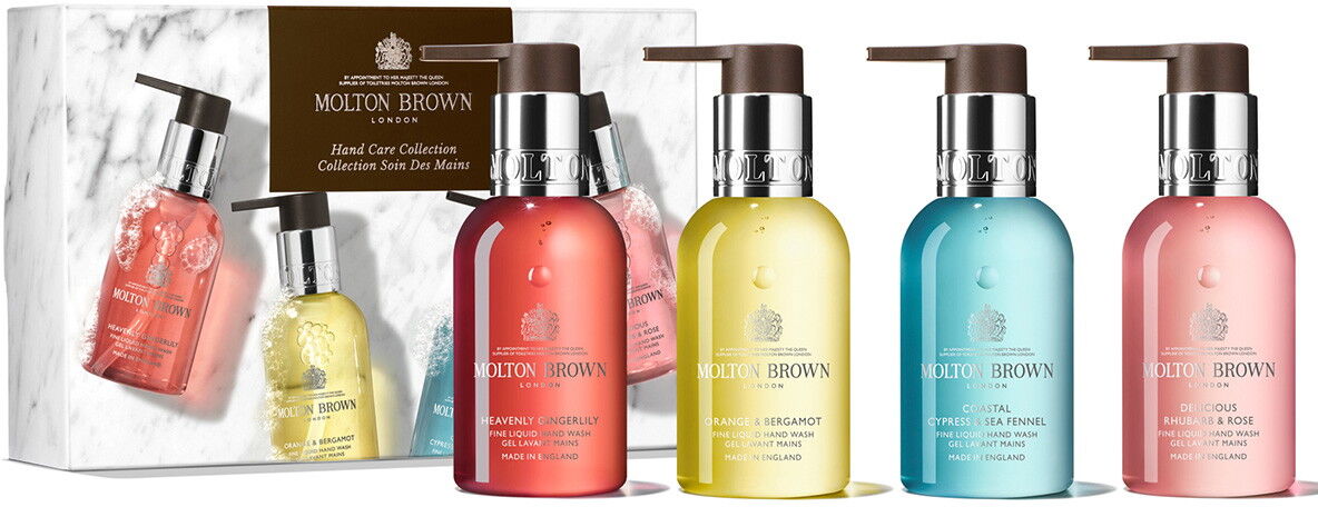 400ml MOLTON BROWN Fresh & Floral Hand Care Travel Set (4 x 100ml)