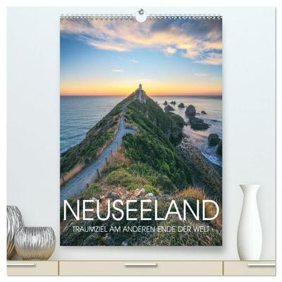 NEUSEELAND - TRAUMZIEL AM ANDEREN ENDE DER WELT (hochwertiger Premium Wandkalender 2027 DIN A2 hoch), Kunstdruck in Hochglanz