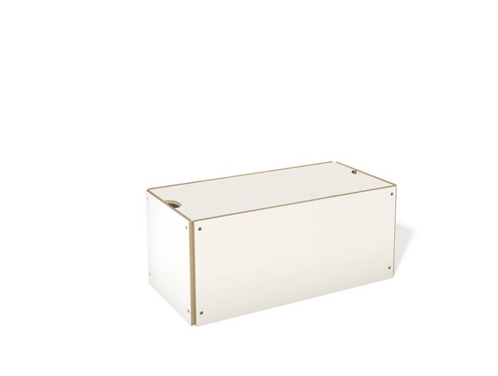 Bettschubkasten zur Stapelliege Müller Möbelwerkstätten weiß, Designer Rolf Heide, 93x40x46.7 cm