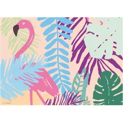 CoverYourDesk, Unterlage, Schreibtischunterlage Flamingo