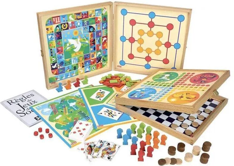 Coffret Jeux Classique 80 jeux - Jeujura