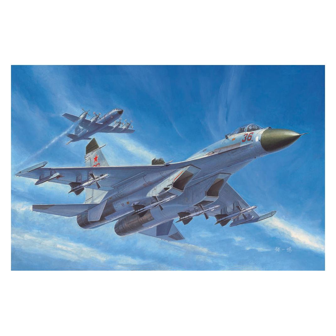 Trumpeter Russian Su-27 Early type Fighter (01661)