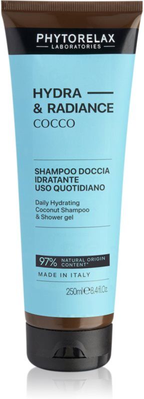 Phytorelax Laboratories Coconut gel de douche et shampoing 2 en 1 250 ml