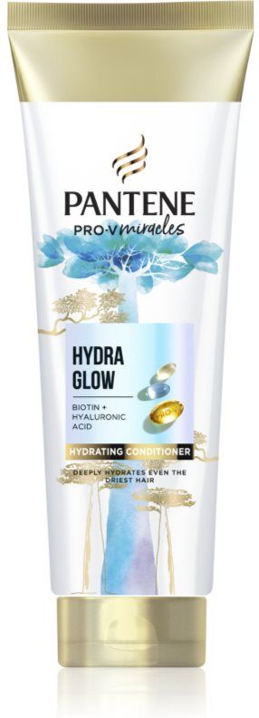 Pantene Pro-V Miracles Hydra Glow après-shampoing hydratant pour cheveux secs et abîmés 160 ml