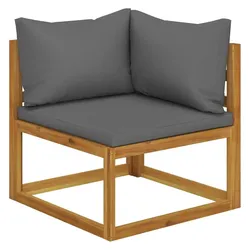 vidaXL, Gartenlounge, Inconberg (2x Eckteil + 2x Mittelteil)