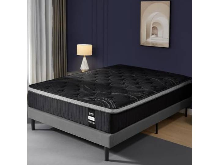 Grbsy Matratze 150x190 30 cm, Taschenfederkern Hybrid Gel-Memory Foam, H3 stabile Kanten & Bewegungsdämpfung, ergonomischer 7-Zonen-Komfort, atmungsaktiv, OEKO-TEX et CertiPUR-US, Gerollt im Karton