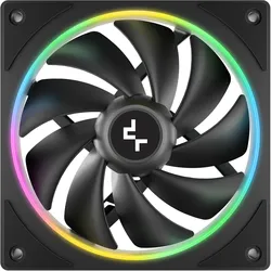 Deepcool "K COOLER FL12R SE 120mm PWM ARGB Gehäuselüfter" (120 mm, 3x), PC Lüfter, Schwarz