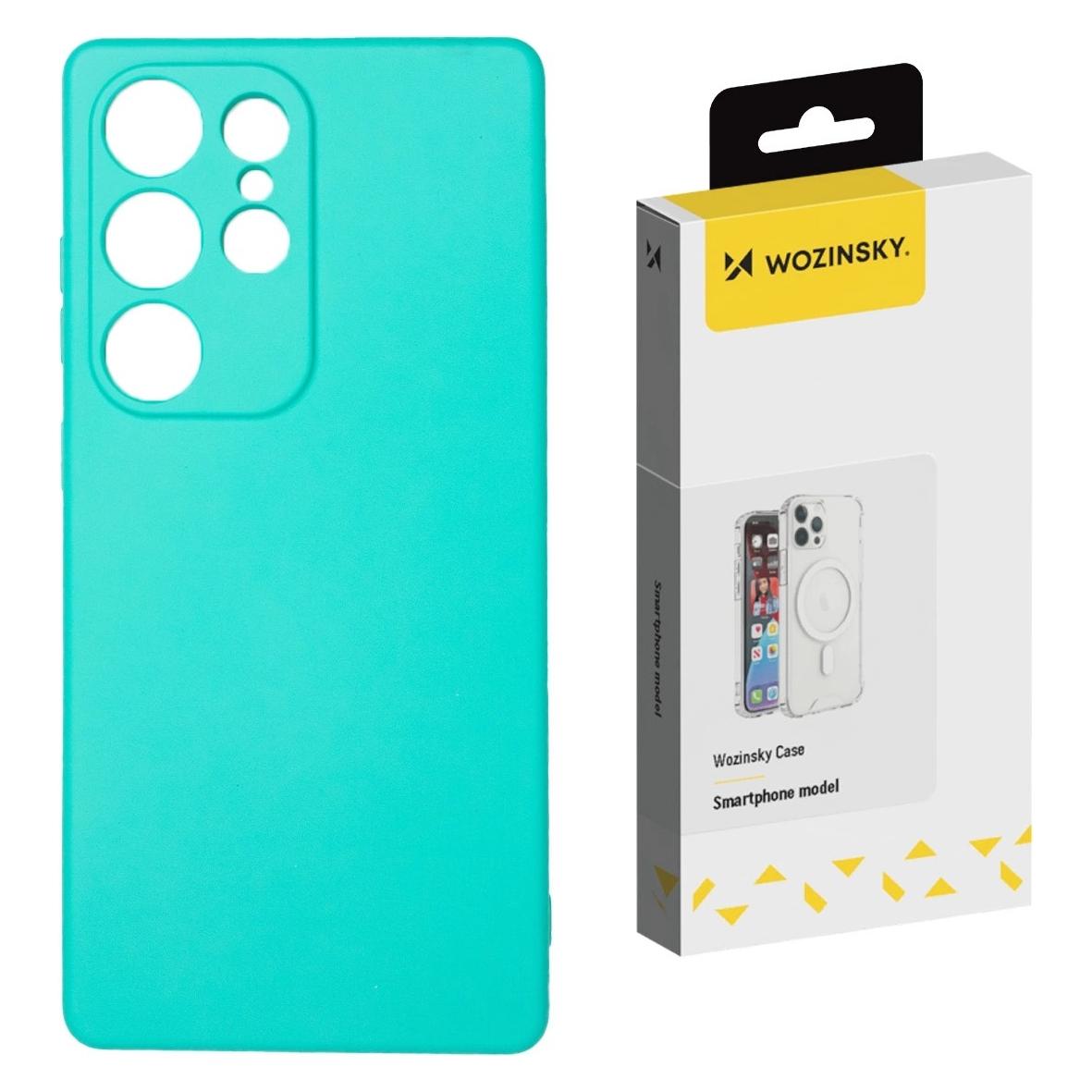 Wozinsky Silicone Case for Samsung Galaxy S24 FE - Mint (Samsung Galaxy S24 FE) (Wozinsky Silicone Case Samsung Galaxy S24 FE Mint)