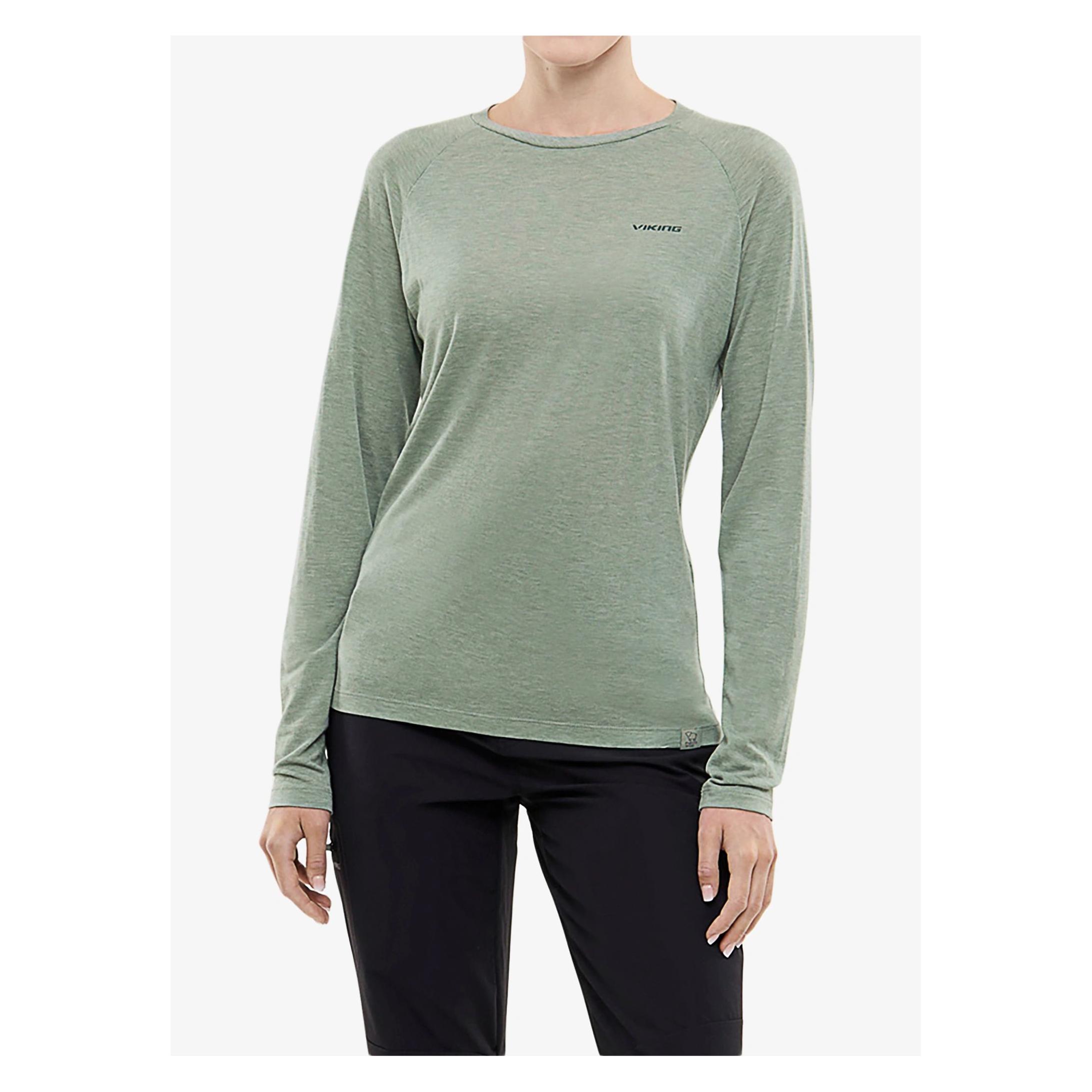 Viking Andali Lady Merino Green Damen Langarmshirt (M) (66917683)