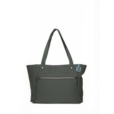 Handtasche BAGMORI "BAG mori Bag Bagmori Tote Bag", Damen, Gr. onesize, grau, Obermaterial: 100% Polyester, Taschen Handtasche