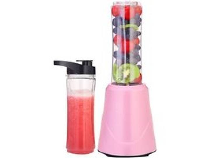 Extracteur de jus - ZGEER - Portable - 600ml - Acier inoxydable 304 - Rose rose EXTRACTEUR DE JUS