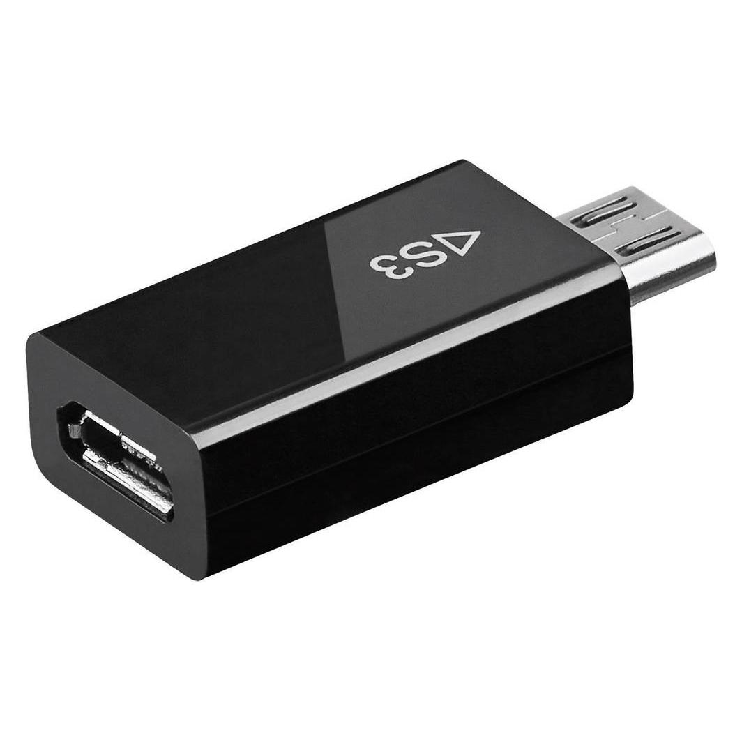 Berrybase goobay Micro USB Adapter 11 Pin Stecker - 5 Pin Bu (USB-A, Micro USB) (4040849792090)